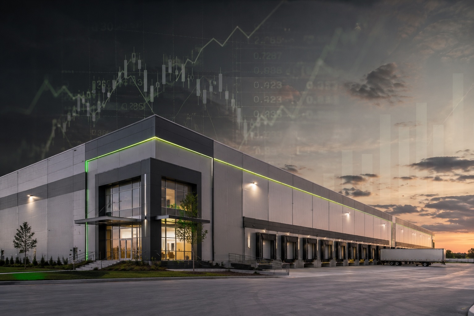Cálculo financiero de inversión en bodega industrial en Guatemala